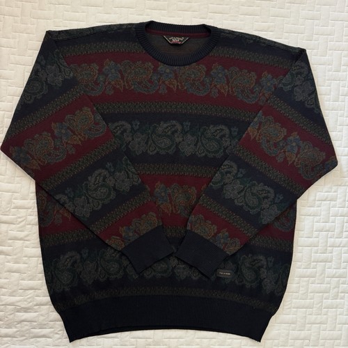 Maglione lana paisley - , vintage